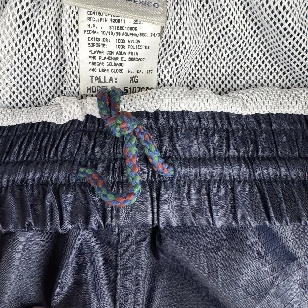 Ocean Pacific Op‎ Vintage Swim Trunks Shorts Blue Men's Size Xl Spellout